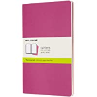 Moleskine - Cahier Journal Cuaderno de Notas- Set de 3 Cuadernos con Páginas - Tapa de Cartón y Cosido de Algodón…